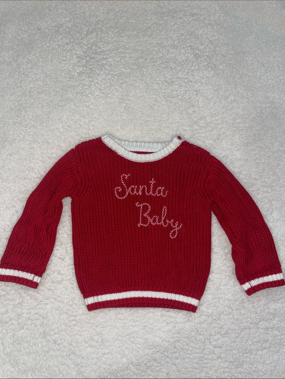 Little Sleepies Santa Baby Sweater